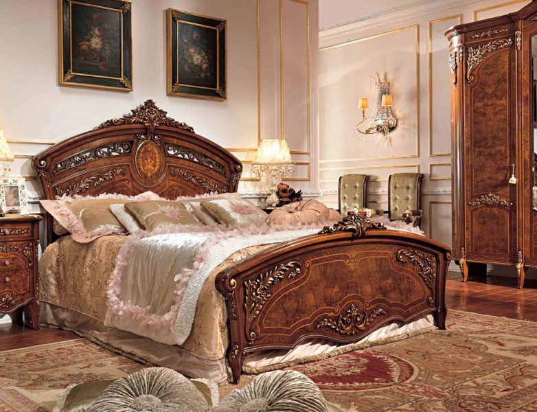 Итальянская спальня Reggenza Luxury Noce фабрики Barnini Oseo