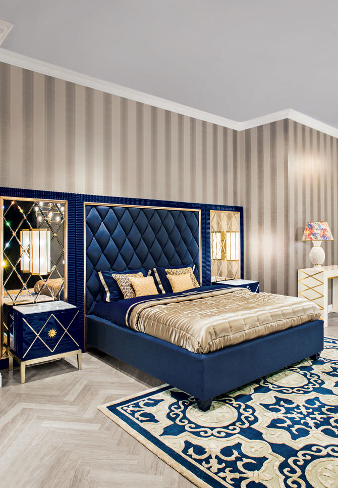 Итальянская спальня Art Deco Luxury фабрики Cavio
