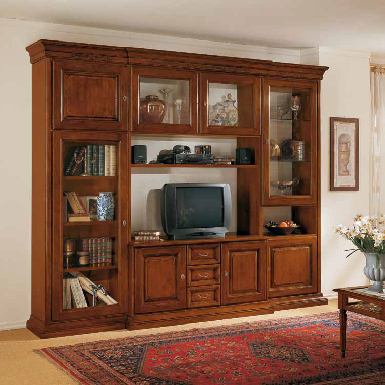 Итальянская мебель для ТВ Edera фабрики Mirandola