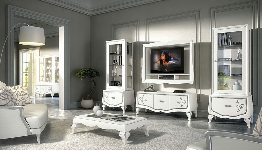Итальянская мебель для ТВ Chantal фабрики Morello Gianpaolo