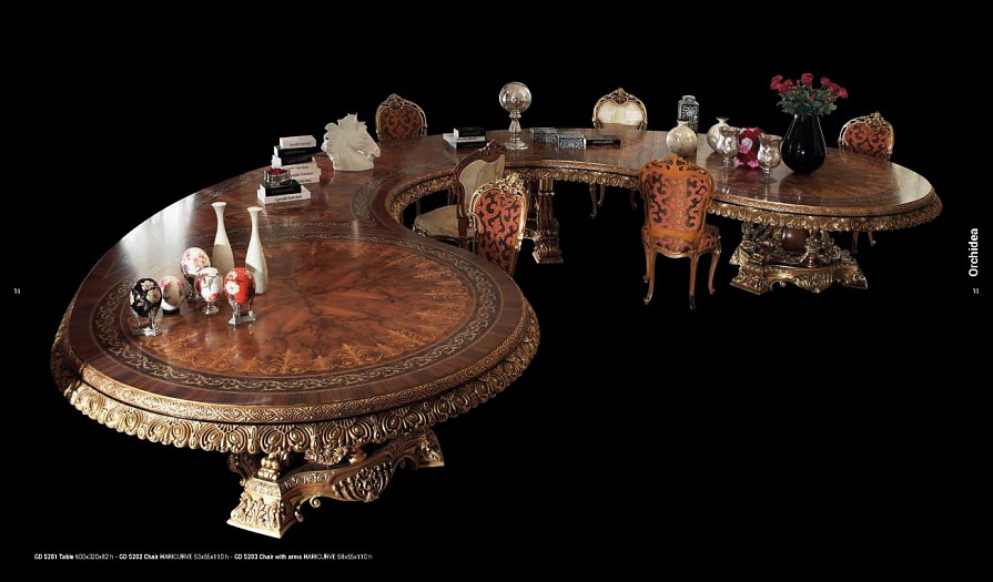 Итальянские столы фабрики Asnaghi Interiors
