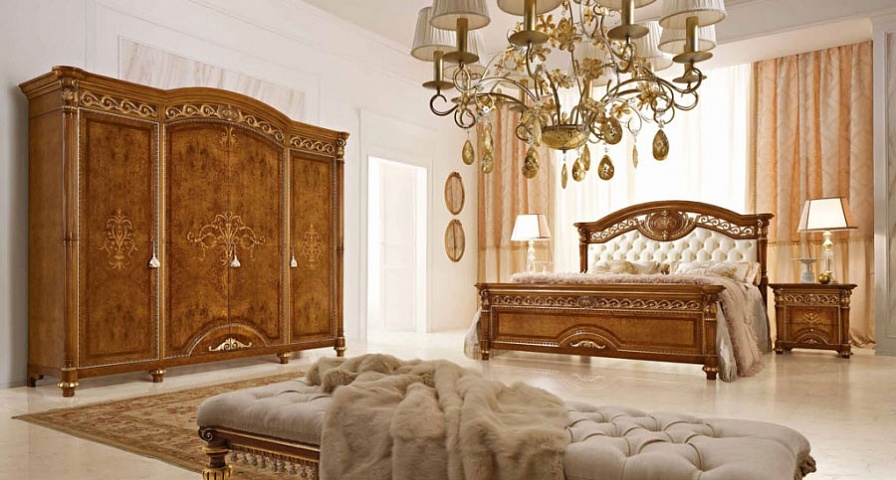Итальянские спальни Luigi XVI Noce фабрики Valderamobili