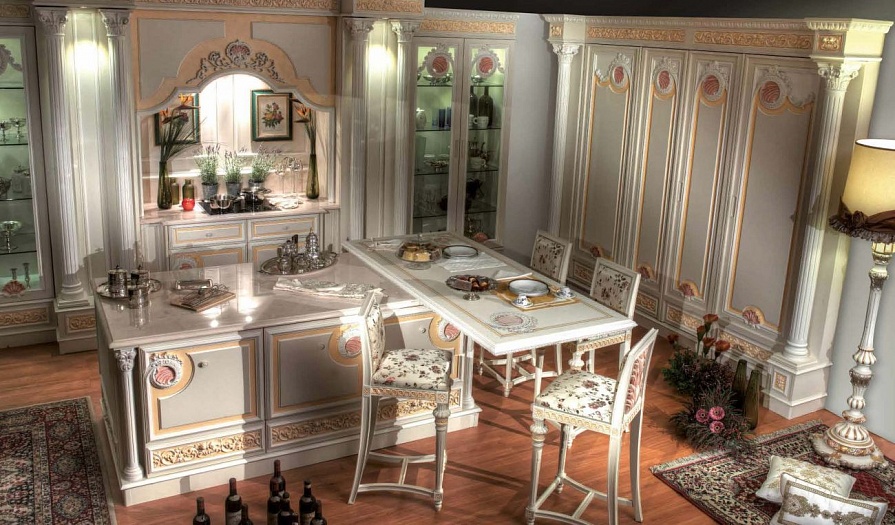 Итальянские кухни фабрики Asnaghi Interiors