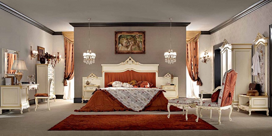 Итальянская спальня Casanova фабрики Modenese Gastone