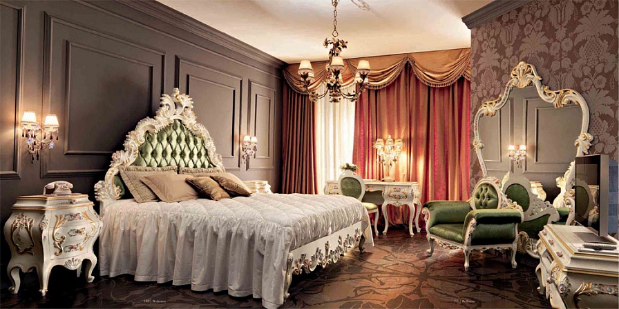 Итальянская спальня Villa Venezia фабрики Modenese Gastone