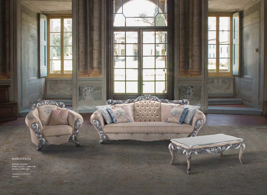 Итальянская мягкая мебель Classico & Capitonnè фабрики Altavilla