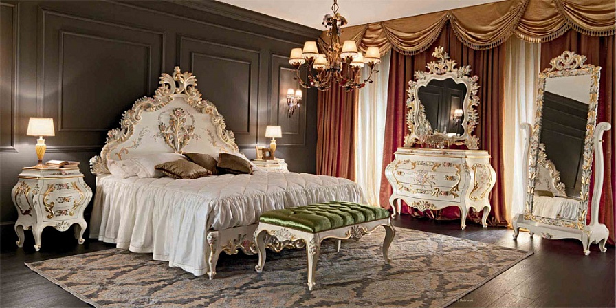 Итальянская спальня Villa Venezia фабрики Modenese Gastone