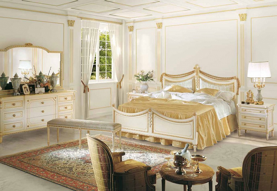 Итальянские спальни Luigi XVI фабрики Angelo Cappellini